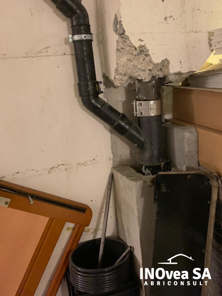 Problème avec l'enveloppe de l'abri Problème avec l'enveloppe de l'abri