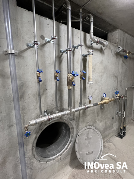 Installation du système de ventilation